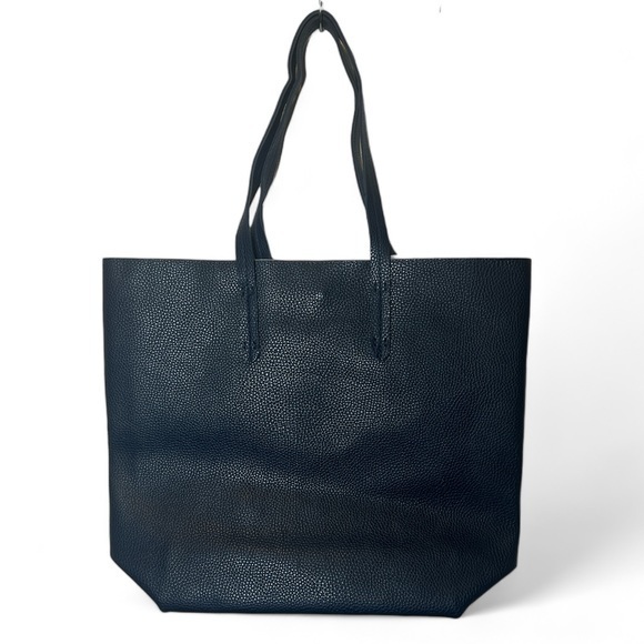 ULTA BEAUTY Large Navy Blue Tote Bag With Gold Accents & Magnetic‎ Snap Closure - Picture 2 of 5